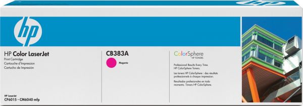 Картридж HP CB383A Color LaserJet CP6015/CM6040mfp Magenta Print Cartridge, 21 000 pages