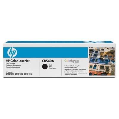 Картридж HP CB540A Color LaserJet CP1215/1515/1518/CM1312MFP Black Print Cartridge, 2200 pages