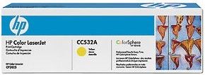 Картридж HP CC532A Color LaserJet CP2025/CM2320 Yellow Print Cartridge, 2800 pages
