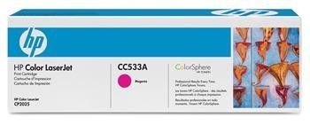 Картридж HP CC533A Color LaserJet CP2025/CM2320 Magenta Print Cartridge, 2800 pages