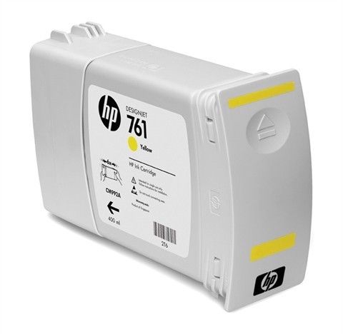 Картридж HP CM992A No.761 DesignJet T7100 yellow