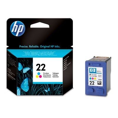 Картридж HP No.22  для DJ3920/3940/PSC1410 , color, 5 ml (C9352AE)