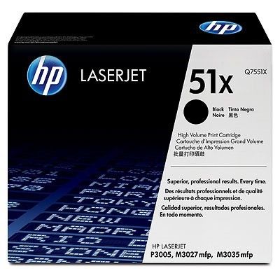 Картридж HP Q7551X LJ P3005/M3035mfp/M3027mfp, 13 000 pages