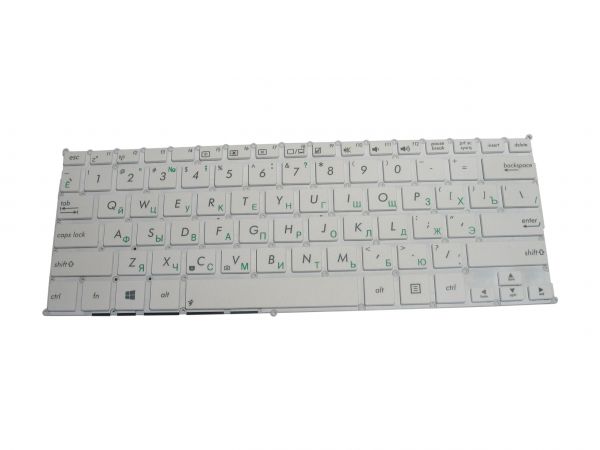 Клавiатура для ноутбука ASUS AEEX2U00020 для X201e, X202e, S200e, white, russian (0KNB0-1121US00)