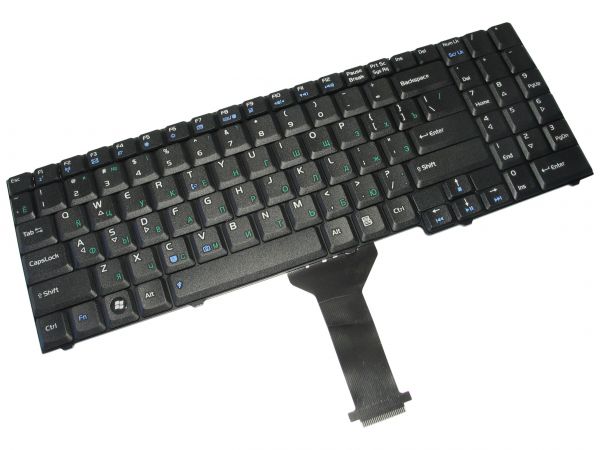 Клавiатура для ноутбука ASUS F7S RU, black