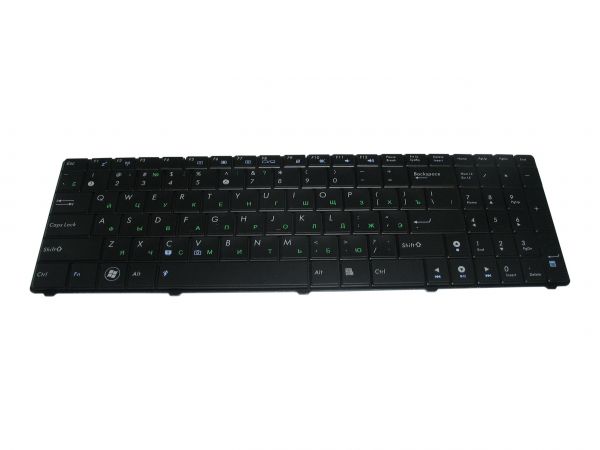Клавiатура для ноутбука ASUS K50 RU, black (V090562BK1)