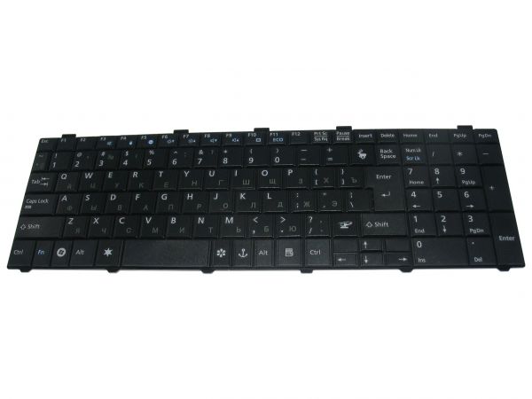 Клавiатура для ноутбука Fujitsu CP487033-01 для Lifebook AH530, AH531, black, russian