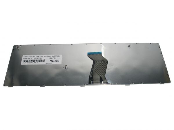 Клавiатура для ноутбука LENOVO 25-013347 до B570, B575, V570, V575, black, RU