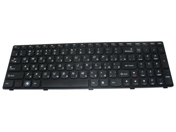 Клавiатура для ноутбука LENOVO MB340-003 G560 G565, G570, G575, russian, black