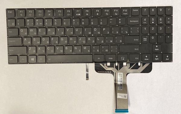Клавiатура для ноутбука LENOVO Y540-15IRH RU, з підсвіткою (KBLXY7000-H)