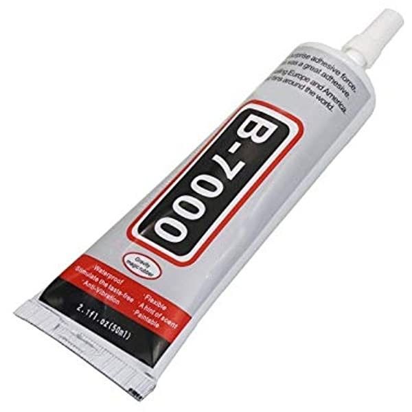 Клей ZHANLIDA B7000 50ml, прозорий, середньої в'язкості (B-7000-50ml)