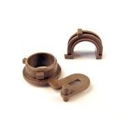 Комплект Patron BUSH-HP-1320-PN втулок гумового валу (Bushing)  для HP LJ 1320/1160/3390/2400/2420/ 2430/ P2015/P2014/M2727/ P3005/M3027/M3035 / LBP-3300/3360/ LBP3310/3370