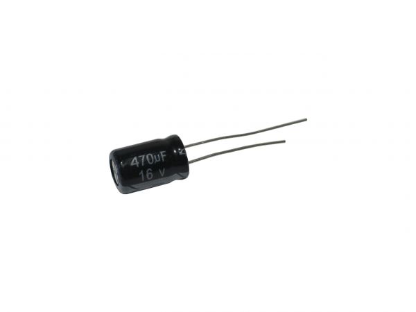 Конденсатор VENT 470uF 16V (470мкф 16В), 8x12