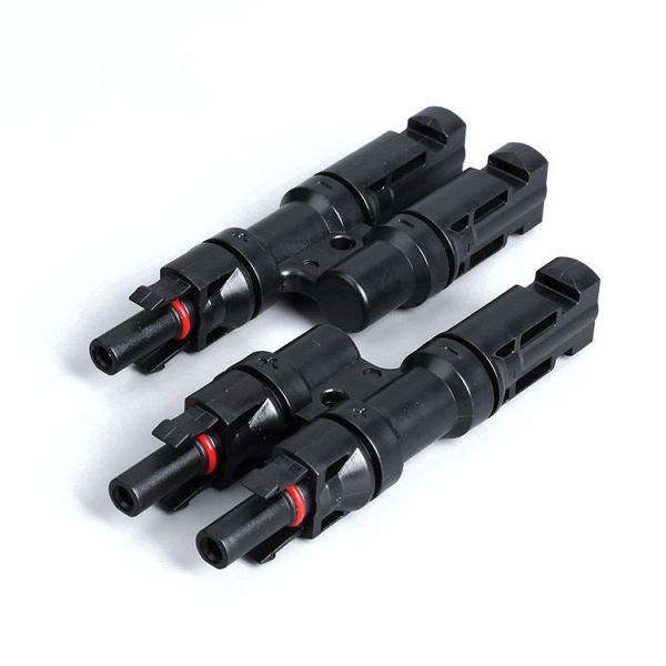 Конектор OEM MC4-T розгалуджувач-трійник для сонячних панелей, 1000V 45A, пара (MC4-T-1000-45)