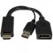 Конвертор Cablexpert A-HDMIM-DPF-01 з HDMI на DisplayPort,, 4K 30 Гц