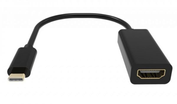 Конвертор Viewcon TE385 з USB-C (Type C) на HDMI, 4К 60 Гц