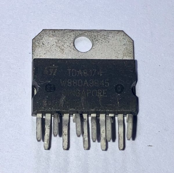 Мікросхема OEM TDA8174 HZIP11(35V; 6A) вихіднмй каскад кадрової розгортки