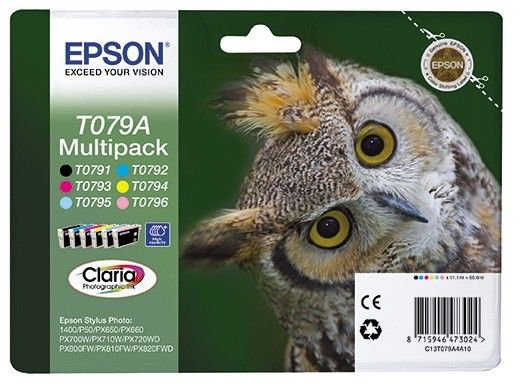Набір картриджів Epson C13T079A4A10 P50/PX660 multipack