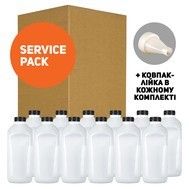 Набір тонерів Patron SERVICE PACK №1 універсальний для HP,  пакет 10 кг (12x833 г),  в флаконах (T-PN-HU1-10SP)