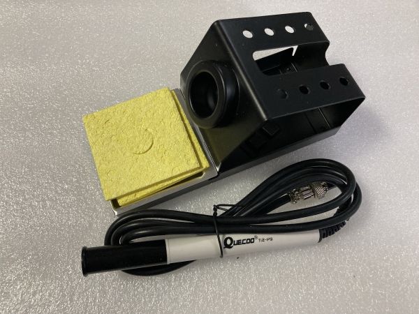 Паяльна станція QUICKO T12-952 на жалах Hakko T12 108Вт,  220В, OLED, автовідключення. в комплекті жало T12-KU - 1 шт
