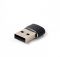 Перехідник Cablexpert A-USB2-AMCF-02 з USB 2.0, А-тато/ USB-C-мама (Type-C), алюміній