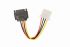 Перехідник Cablexpert CC-SATA-PS-M (Molex) F + SATA кабель Живлення, 150 мм