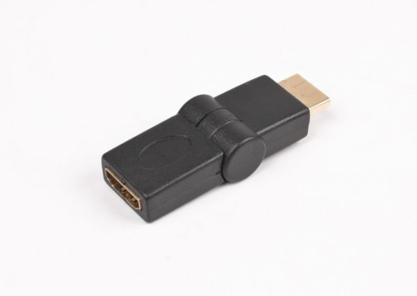 Перехідник Viewcon VD 048 HDMI AM-AF, поворотный