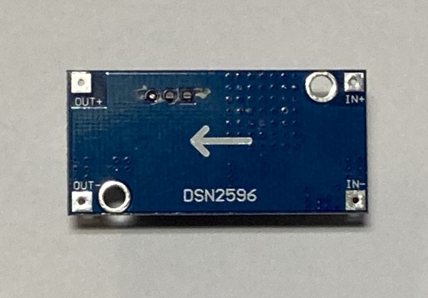 Перетворювач напруги OEM DSN2596 DC-DC вхідна: 4.5-50В, вихідна 3-35В (регульована), 3A (max) (LM2596HV)