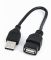 Подовжувач Cablexpert CCP-USB2-AMAF-0.15M USB 2.0, A-тато/А-мама (AM-AF), 15 см, преміум