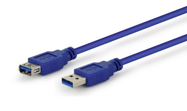 Подовжувач Cablexpert CCP-USB3-AMAF-10 USB3.0, A-папа/А-мама, 3.0 м, преміум