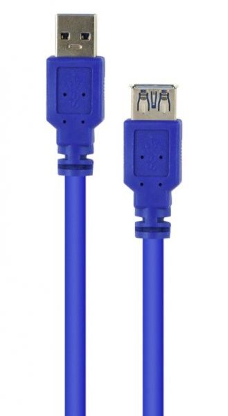 Подовжувач Cablexpert CCP-USB3-AMAF-10 USB3.0, A-папа/А-мама, 3.0 м, преміум