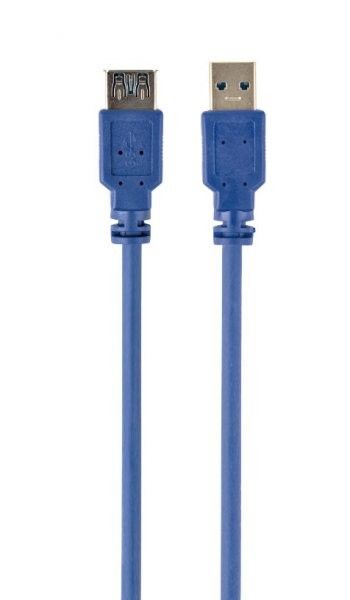 Подовжувач Cablexpert CCP-USB3-AMAF-6 USB3.0, A-папа/А-мама, 1.8 м, преміум