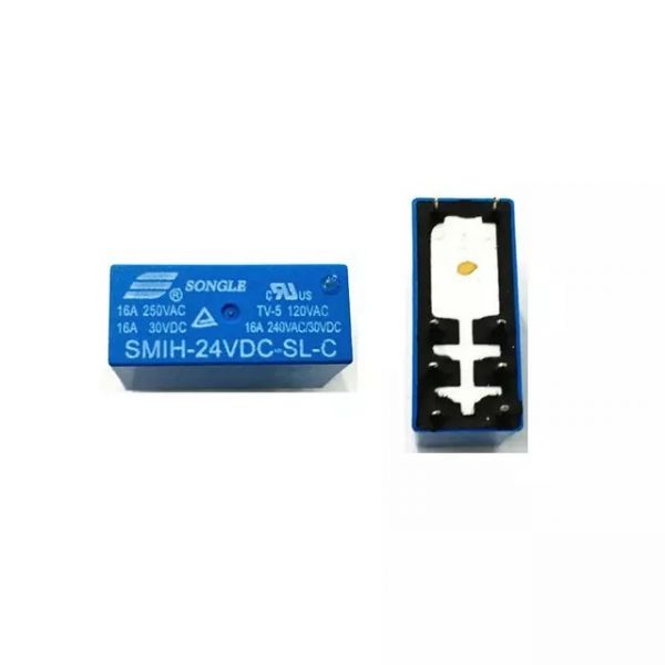 Реле Songle SMIH-24VDC-SL-C 24V 16A 8pin