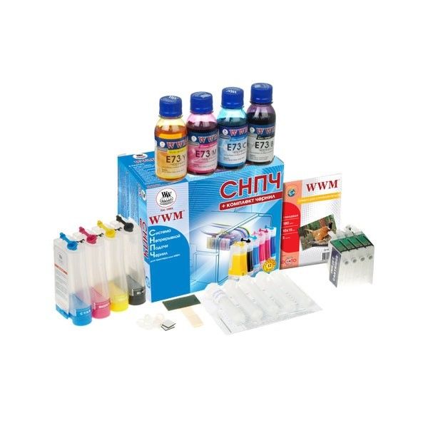 Система БПЧ (СНПЧ) WWM IS.0238 EPSON Stylus TX200/TX209/TX210/TX219/TX400/TX409/TX410/TX419/Office TX300F