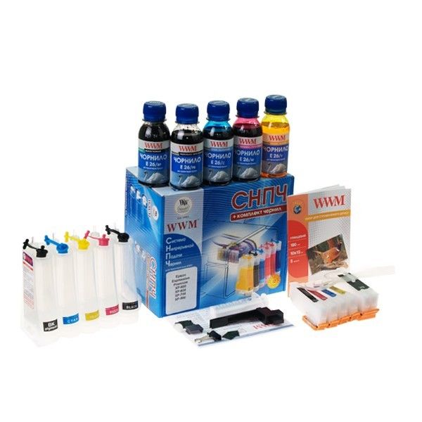 Система БПЧ (СНПЧ) WWM IS.0266 EPSON Expression Premium XP-600 (WWM IS.0266)