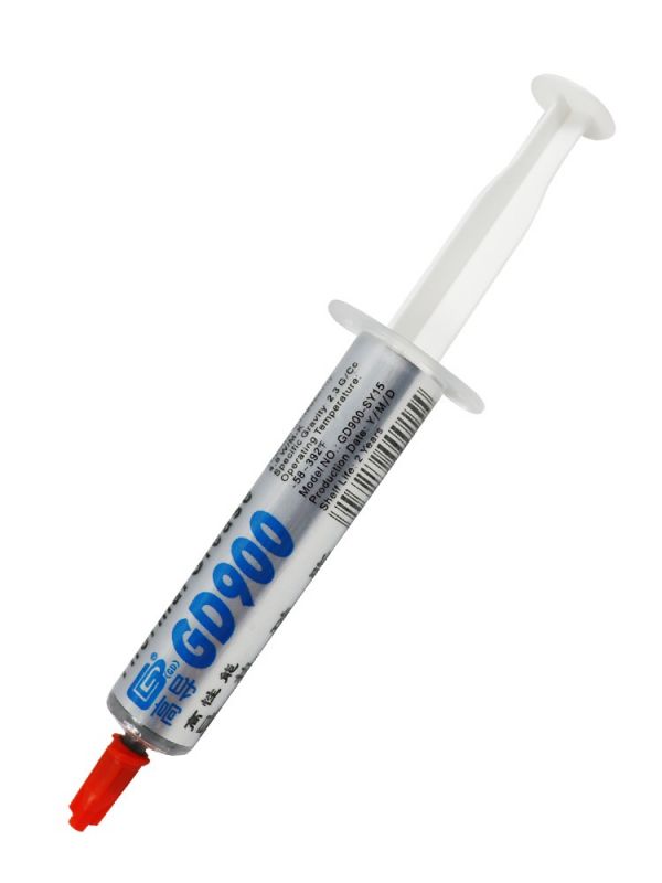 Термопаста Foshan GD900 15 г, теплопровідність 4.8W/m-k (GD900-SY15)