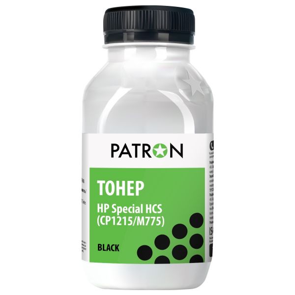 Тонер Patron Спеціальний HCS для HP CP1215/CP1025/M775 BLACK У ФЛАКОНІ 50 г (T-PN-HCS-B-050)