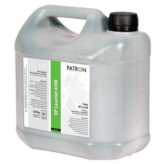 Тонер Patron T-PN-HLJ4300-1080 для HP LJ 4200/4250/4300/4350/5200 ФЛАКОН 1080 г