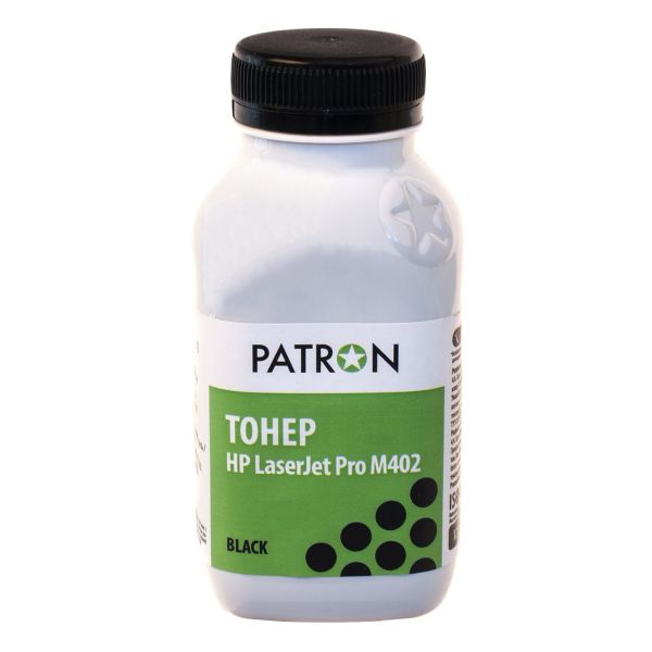 Тонер Patron T-PN-HLJPM402-125 для HP M402 /426 / 506 / 527 , Canon LBP212/214/215 Series, MF421/426/428/429 ,ФЛАКОН 125 г