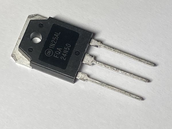 Транзистор Fairchild FQA24N50 N-MOSFET, 500V, 24A, TO-3P (FQA24N5)