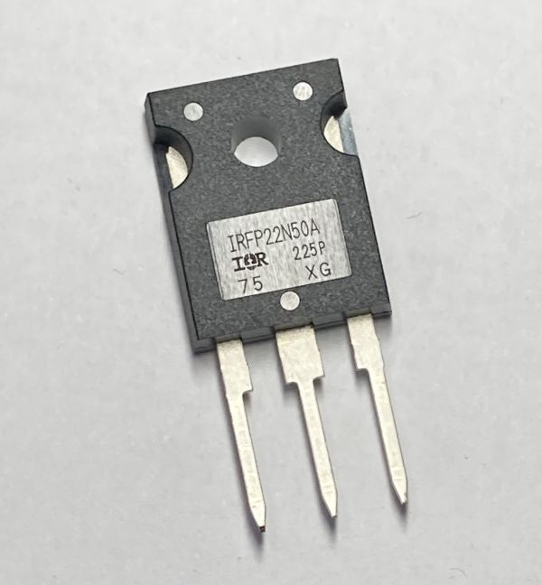 Транзистор INFINEON IRFP22N50A N-channel MOSFET, 500V 22A, TO-247