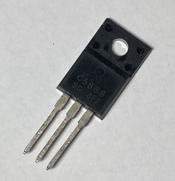 Транзистор SANYO C5888 Bipolar NPN, 50V, 10A, TO-220F (2SC5888)