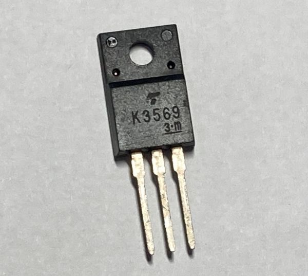 Транзистор Toshiba K3569 600V, 10A, N-Channel MOSFET, TO-220 (2SK3569)
